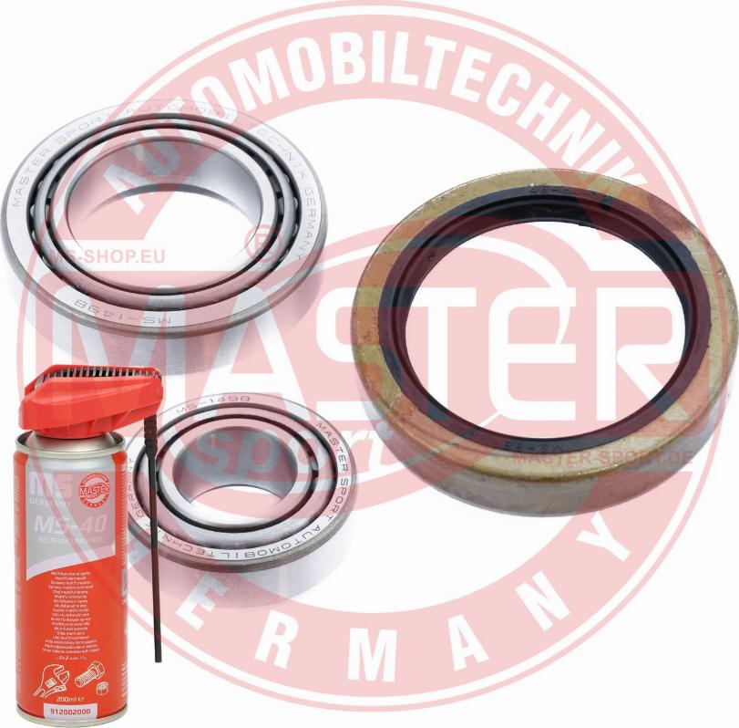 MASTER-SPORT 1498-SET-MSP - Kit de roulements de roue droxauto.com