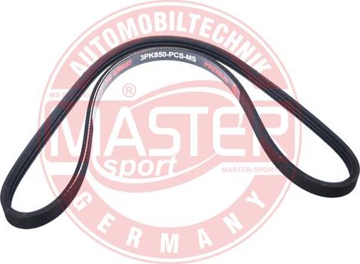 MASTER-SPORT 3PK850-PCS-MS - Courroie trapézoïdale à nervures droxauto.com