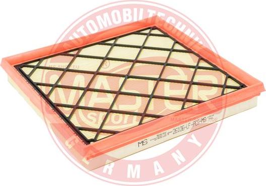 MASTER-SPORT 26106-LF-PCS-MS - Filtre à air droxauto.com