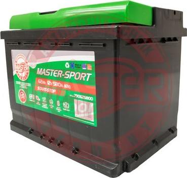 MASTER-SPORT 790625800 - Batterie de démarrage droxauto.com