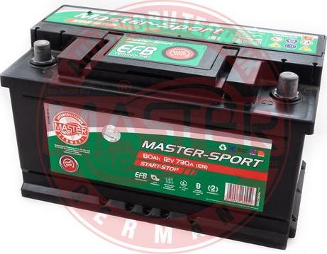 MASTER-SPORT 790807300 - Batterie de démarrage droxauto.com