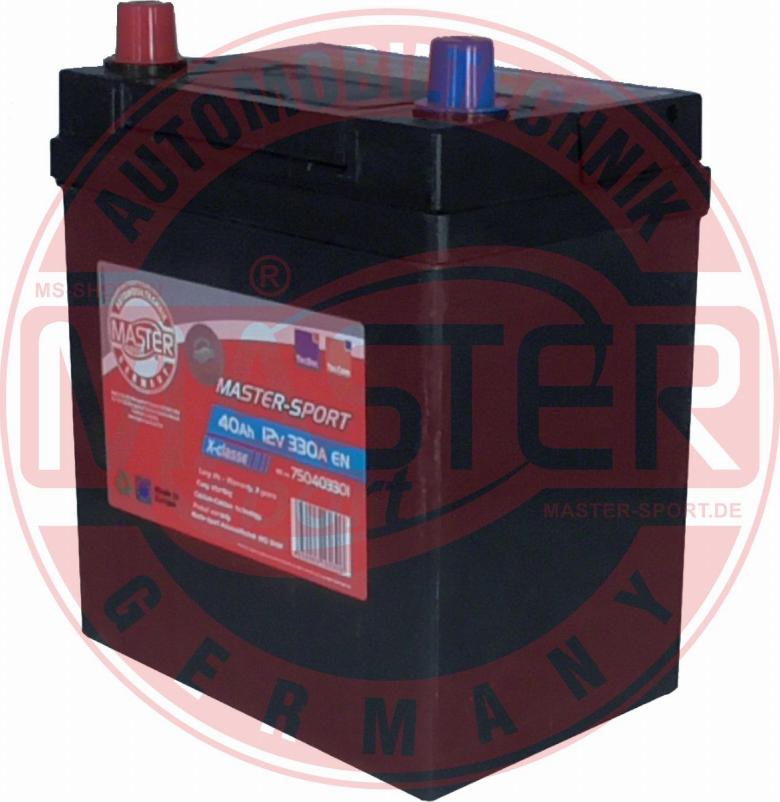MASTER-SPORT 750403301 - Batterie de démarrage droxauto.com