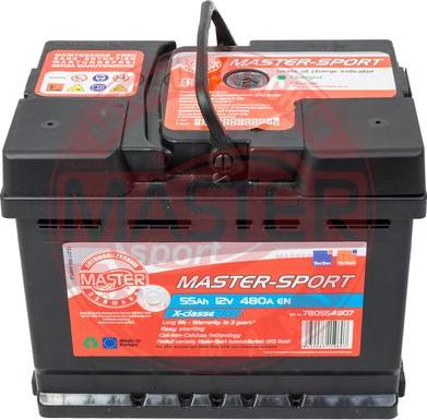 MASTER-SPORT 750554802 - Batterie de démarrage droxauto.com