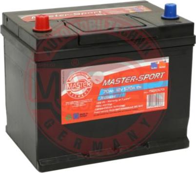MASTER-SPORT 750705701 - Batterie de démarrage droxauto.com