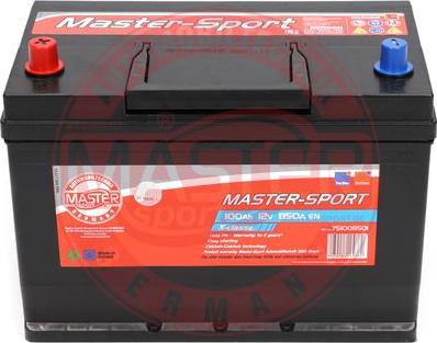 MASTER-SPORT 751008502 - Batterie de démarrage droxauto.com