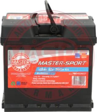 MASTER-SPORT 780453607 - Batterie de démarrage droxauto.com