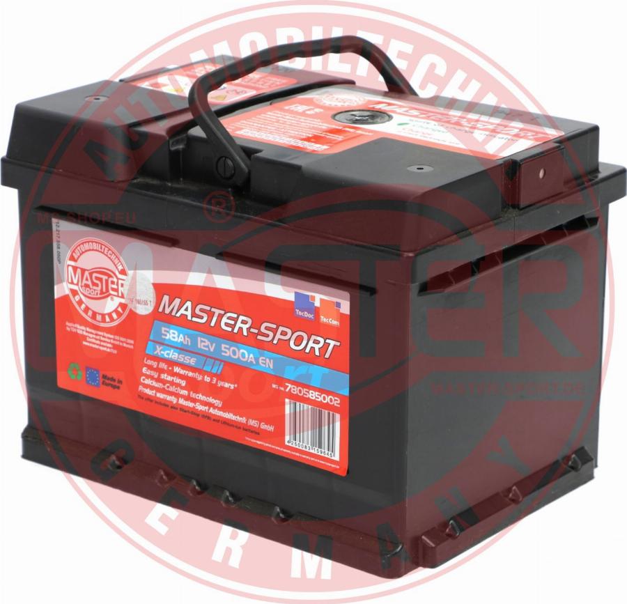MASTER-SPORT 780585012 - Batterie de démarrage droxauto.com