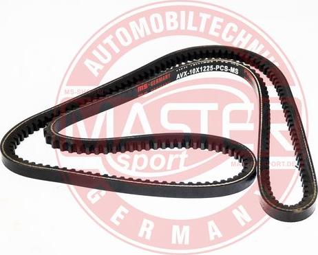 MASTER-SPORT AVX-10X1225-PCS-MS - Courroie trapézoïdale droxauto.com