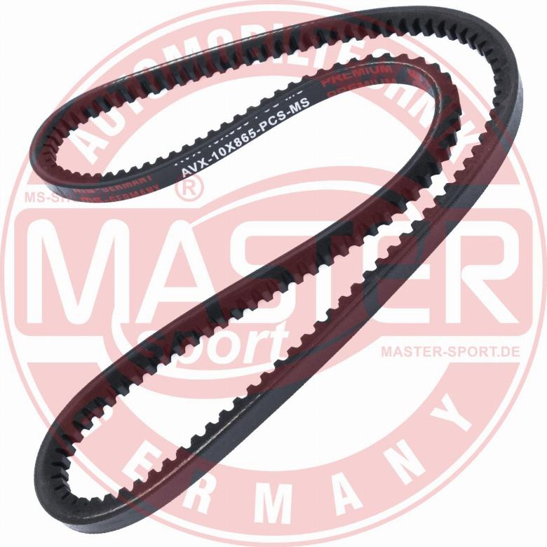 MASTER-SPORT AVX-10X865-PCS-MS - Courroie trapézoïdale droxauto.com