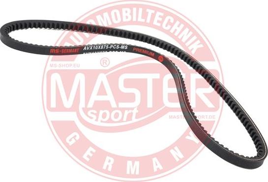 MASTER-SPORT AVX-10X875-PCS-MS - Courroie trapézoïdale droxauto.com