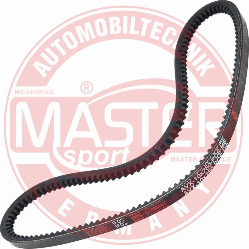MASTER-SPORT AVX-10X750-PCS-MS - Courroie trapézoïdale droxauto.com