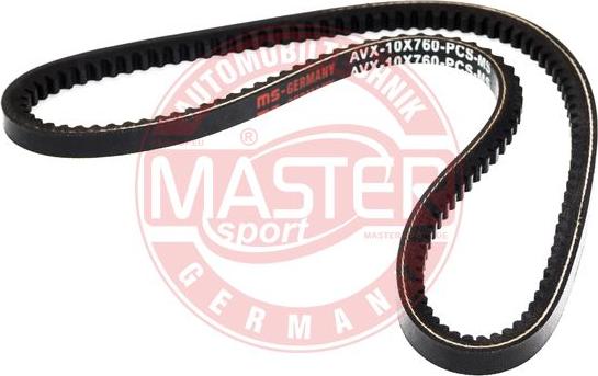 MASTER-SPORT AVX-10X760-PCS-MS - Courroie trapézoïdale droxauto.com