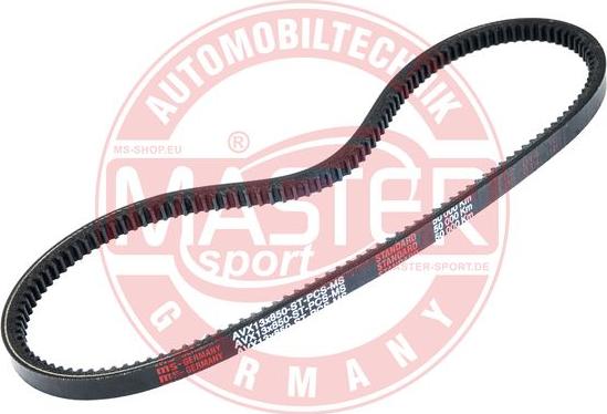 MASTER-SPORT AVX-13X850-ST-PCS-MS - Courroie trapézoïdale droxauto.com