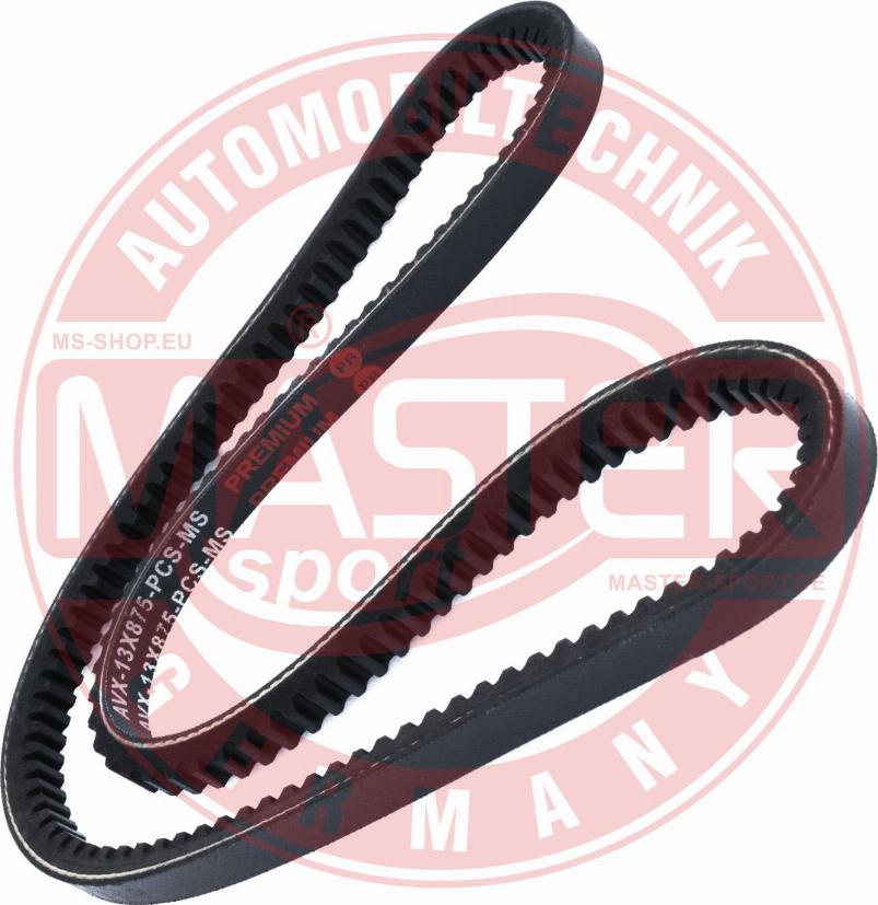 MASTER-SPORT AVX-13X875-PCS-MS - Courroie trapézoïdale droxauto.com