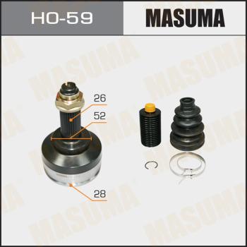 MASUMA HO-59 - Jeu de joints, arbre de transmission droxauto.com
