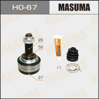 MASUMA HO-67 - Jeu de joints, arbre de transmission droxauto.com