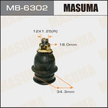 MASUMA MB-6302 - Rotule de suspension droxauto.com