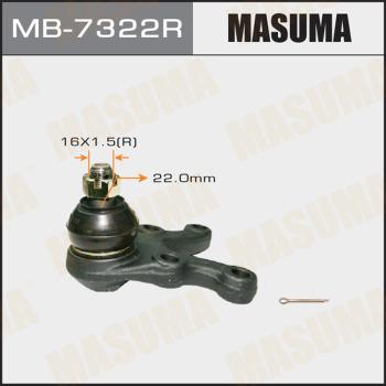 MASUMA MB-7322R - Rotule de suspension droxauto.com