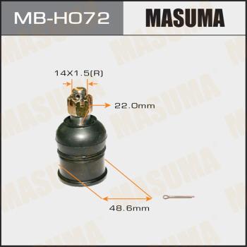 MASUMA MB-H072 - Rotule de suspension droxauto.com