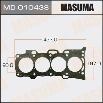 MASUMA MD-01043S - Joint d'étanchéité, culasse droxauto.com