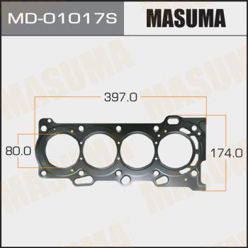 MASUMA MD-01017S - Joint d'étanchéité, culasse droxauto.com