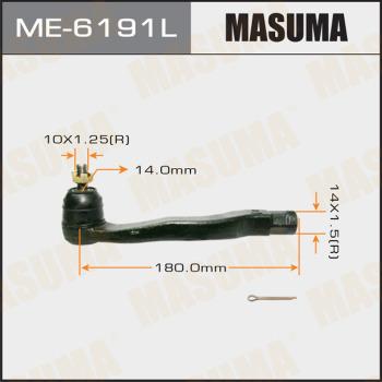 MASUMA ME-6191L - Rotule de barre de connexion droxauto.com