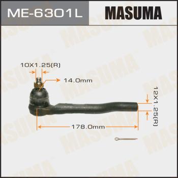 MASUMA ME-6301L - Rotule de barre de connexion droxauto.com