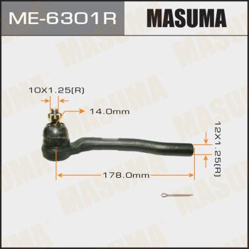 MASUMA ME-6301R - Rotule de barre de connexion droxauto.com
