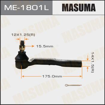 MASUMA ME-1801L - Rotule de barre de connexion droxauto.com
