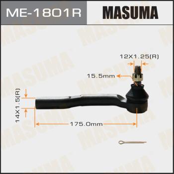 MASUMA ME-1801R - Rotule de barre de connexion droxauto.com