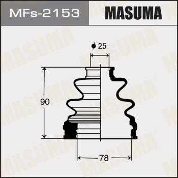 MASUMA MFs-2153 - Joint-soufflet, arbre de commande droxauto.com