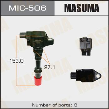 MASUMA MIC-506 - Bobine d'allumage droxauto.com