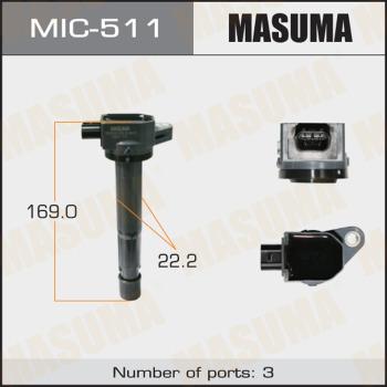MASUMA MIC-511 - Bobine d'allumage droxauto.com