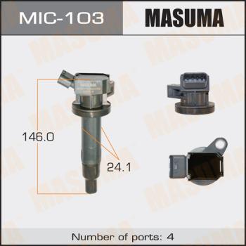 MASUMA MIC-103 - Bobine d'allumage droxauto.com
