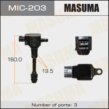 MASUMA MIC-203 - Bobine d'allumage droxauto.com