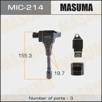 MASUMA MIC214 - Bobine d'allumage droxauto.com