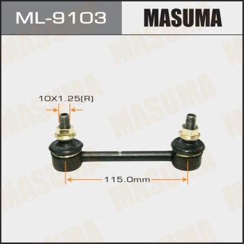 MASUMA ML9103 - Entretoise / tige, stabilisateur droxauto.com