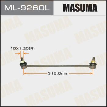 MASUMA ML-9260L - Entretoise / tige, stabilisateur droxauto.com