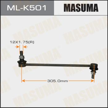 MASUMA MLK501 - Entretoise / tige, stabilisateur droxauto.com