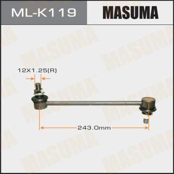MASUMA ML-K119 - Entretoise / tige, stabilisateur droxauto.com