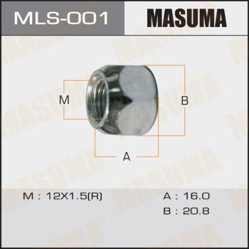 MASUMA MLS-001 - Écrou de roue droxauto.com