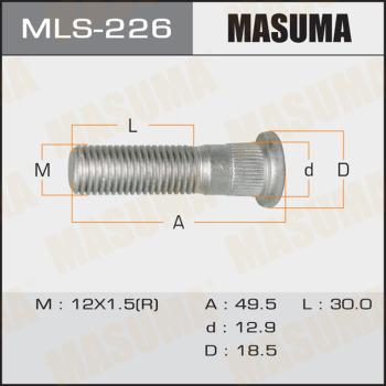 MASUMA MLS-226 - Boulon de roue droxauto.com