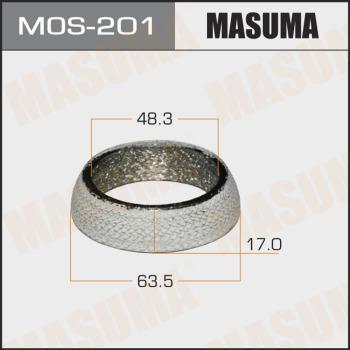 MASUMA MOS-201 - Bague d'étanchéité, tuyau d'échappement droxauto.com