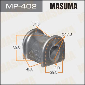 MASUMA MP-402 - Coussinet de palier, stabilisateur droxauto.com
