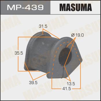 MASUMA MP-439 - Coussinet de palier, stabilisateur droxauto.com