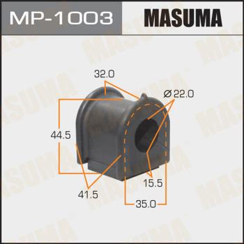 MASUMA MP-1003 - Coussinet de palier, stabilisateur droxauto.com