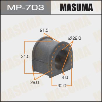 MASUMA MP-703 - Coussinet de palier, stabilisateur droxauto.com