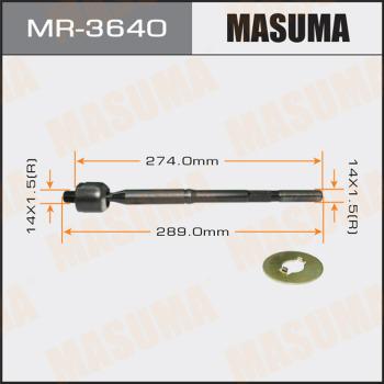 MASUMA MR3640 - Rotule de direction intérieure, barre de connexion droxauto.com