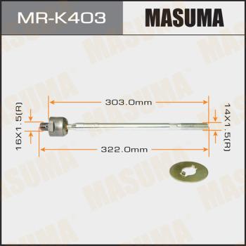 MASUMA MR-K403 - Rotule de direction intérieure, barre de connexion droxauto.com