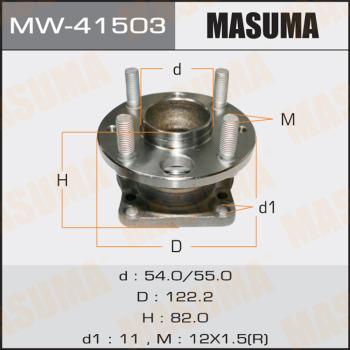MASUMA MW-41503 - Moyeu de roue droxauto.com